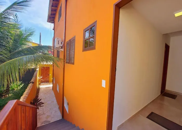 Mamanguá - Flat com Piscina, 50mts da praia, cozinha gourmet, churrasqueira privativa, ar con, WiFi, netflix, garagem